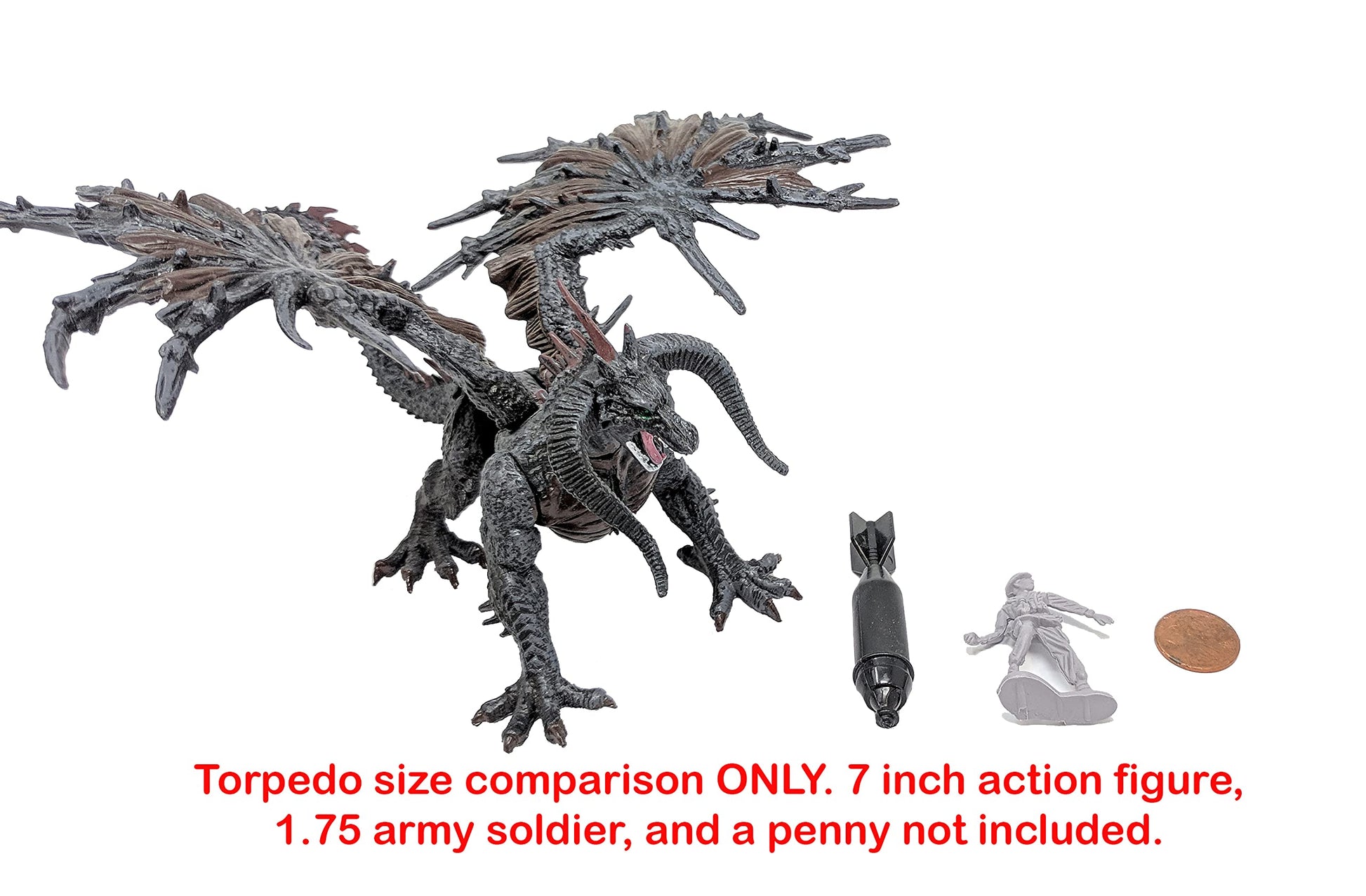 Military Navy Toy Torpedo Missiles Playset for Action Figures Diorama Sets Aircraft Ships and Submarines - 12 Pieces