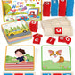 Wooden CVC Word Spelling Games, Montessori Educational Learning Toys Gifts