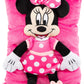 Jay Franco Disney Minnie Mouse Kids 3D Snuggle Pillow, 15 x 11 Inches - Super Soft Polyester Microfiber Plush Stuffed Animal, Gift for Kids, Pink