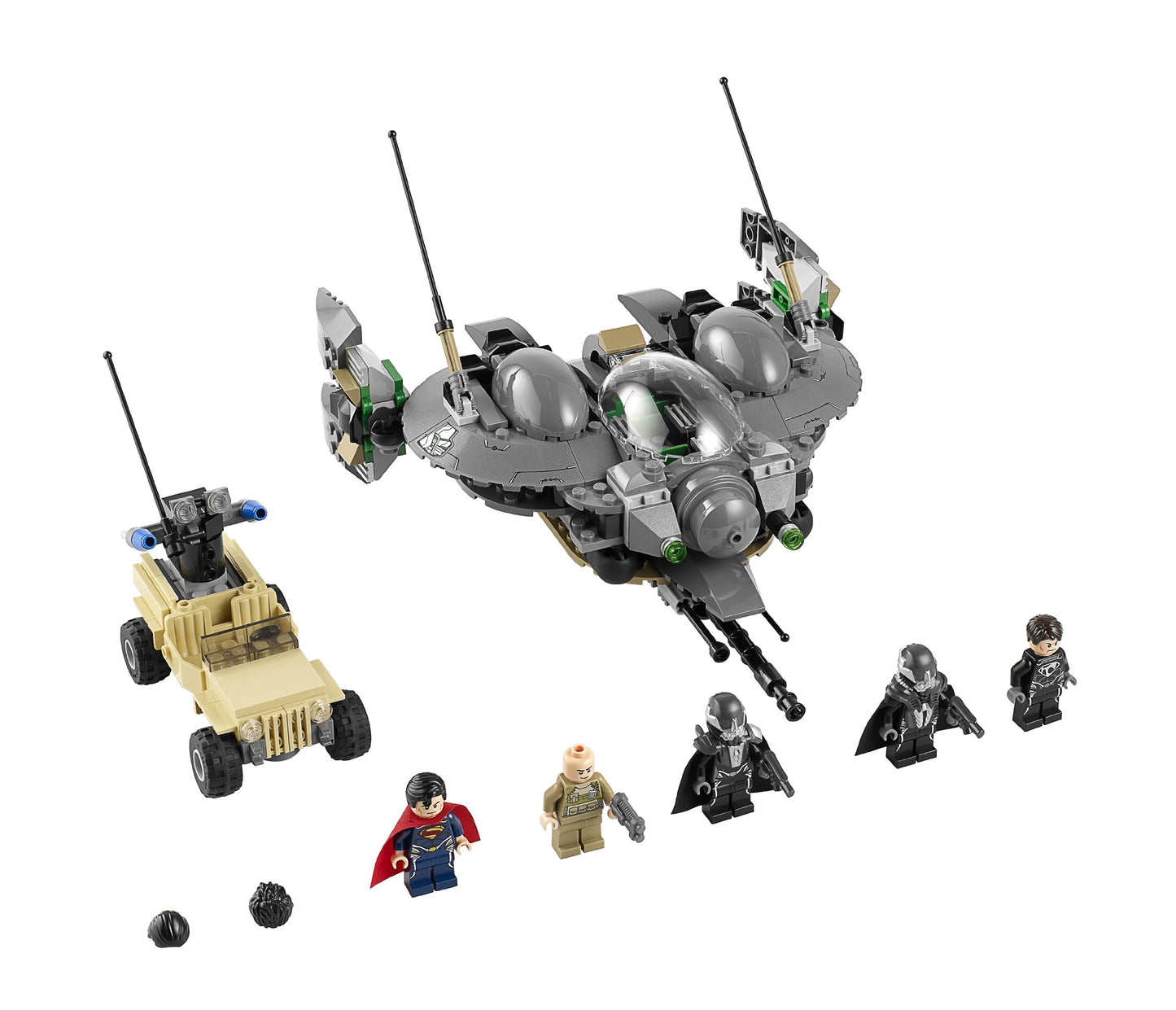 LEGO Superheroes Superman Battle of Smallville 76003 Interlocking Set
