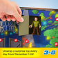 Fisher-Price Imaginext Jurassic World Advent Calendar, Christmas Gift of 25 Dinosaur Toys & Figures for Preschool Kids Ages 3+ Years