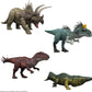 Mattel Jurassic World Wild Roar Stomatosuchus Dinosaur Action Figure Toy, Sounds & Attack & Lights, Scan Code for Digital Play