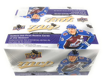 2025-26 Upper Deck MVP Hockey Retail Box