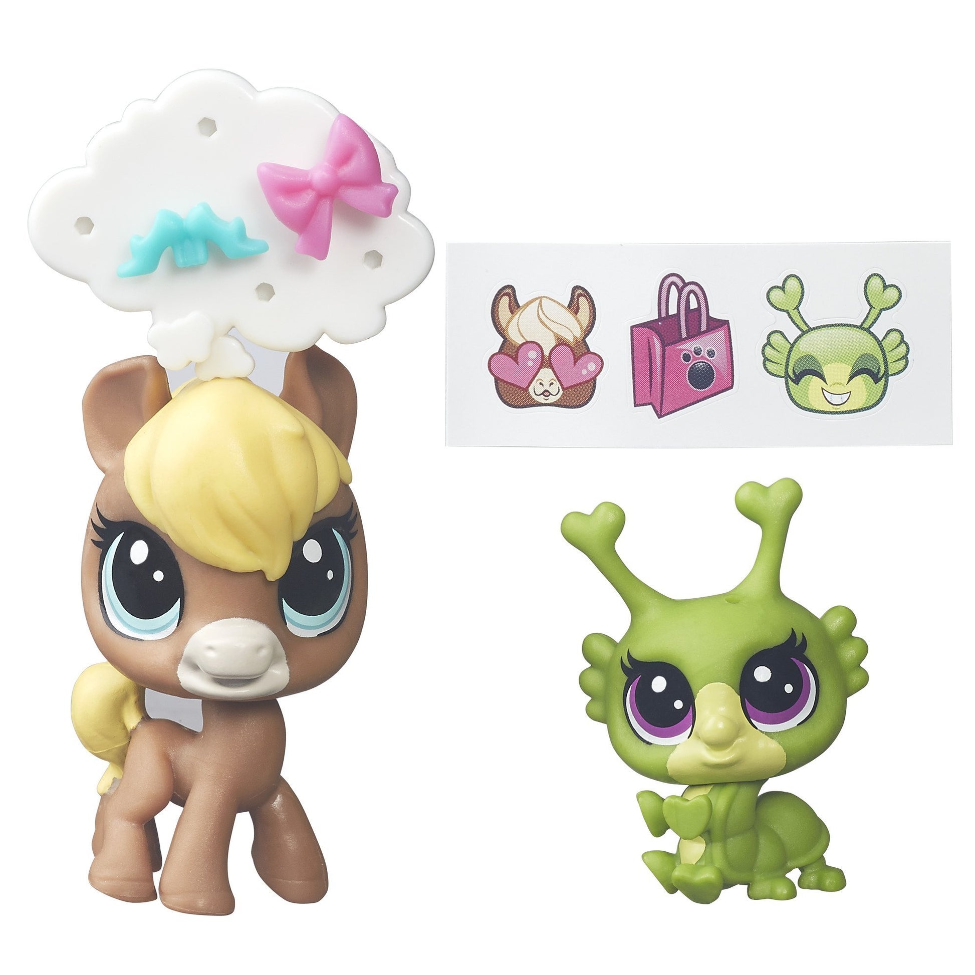 Littlest Pet Shop Arabian Horse and Caterpillar Doll