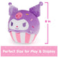 GUND Sanrio Kuromi Cupcake 8-Inch Dessert Plush Toy for Ages 1+