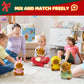 TITQWOP 9-pc Capybara Plush Set Suitable for Kids Girls Cute and Soft Capybara Plush Stuffed Animal that Can Be Casually Matched