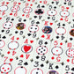 Cardian Poker Dominoes, Playing Cards: Standard 52+2 Jokers, US Made(Black)