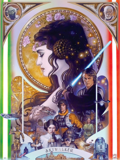 Buffalo Games - Star Wars - Skywalker - Foil Puzzle - 500 Piece Jigsaw Puzzle