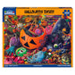 White Mountain 1000 Piece Jigsaw Puzzle Spooky Fall, Halloween Treats