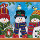 MasterPieces 300 Piece EZ Grip Christmas Jigsaw Puzzle - Snowy Afternoon Friends - 18"x24"