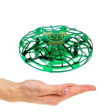 World Tech Toys Marvel Hulk Flying Toy - Motion Sensing UFO Toy with USB Charging - Marvel Licensed - Indoor/Outdoor Drone for Kids Ages 6+
