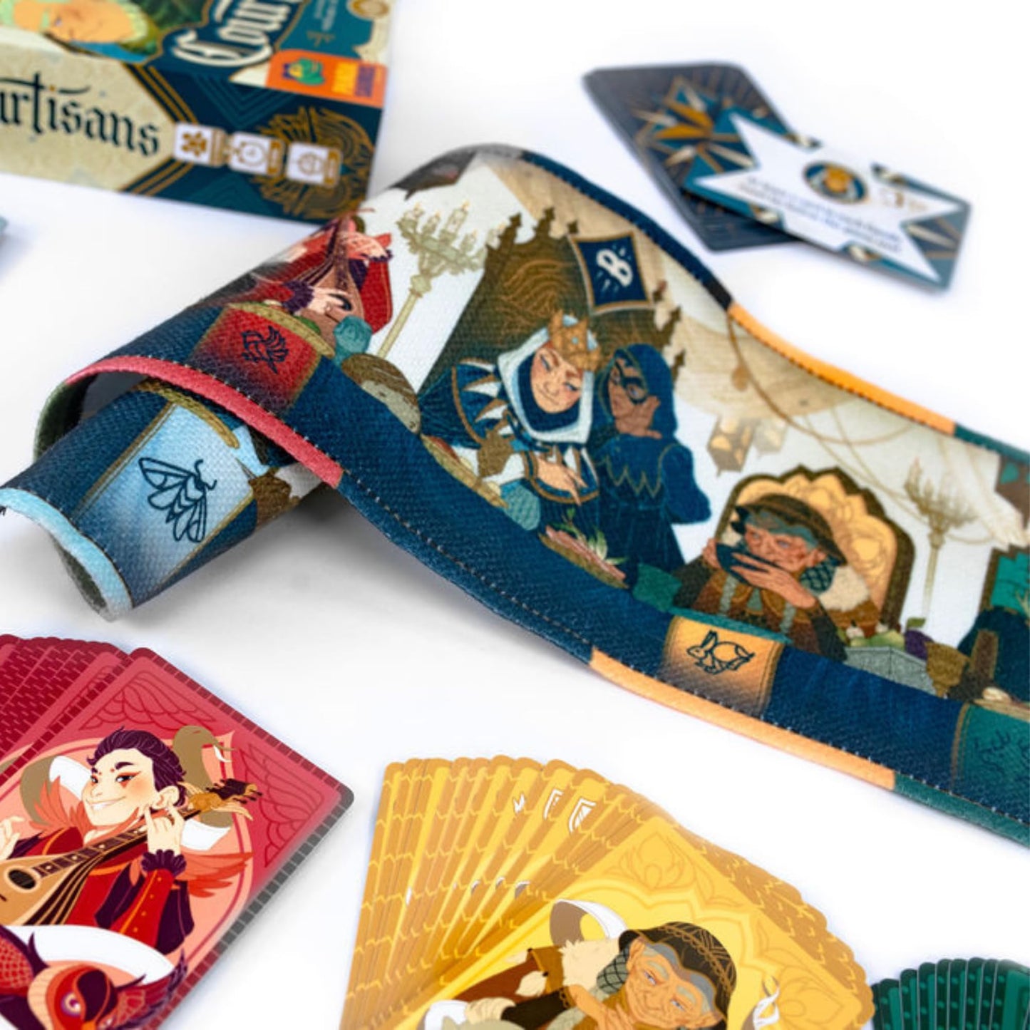 Courtisans Card Game - Navigate Intrigue and Influence at The Queen's Banquet! Strategy Game, Fun Family Game for Kids & Adults, Ages 8+, 2-5 Players