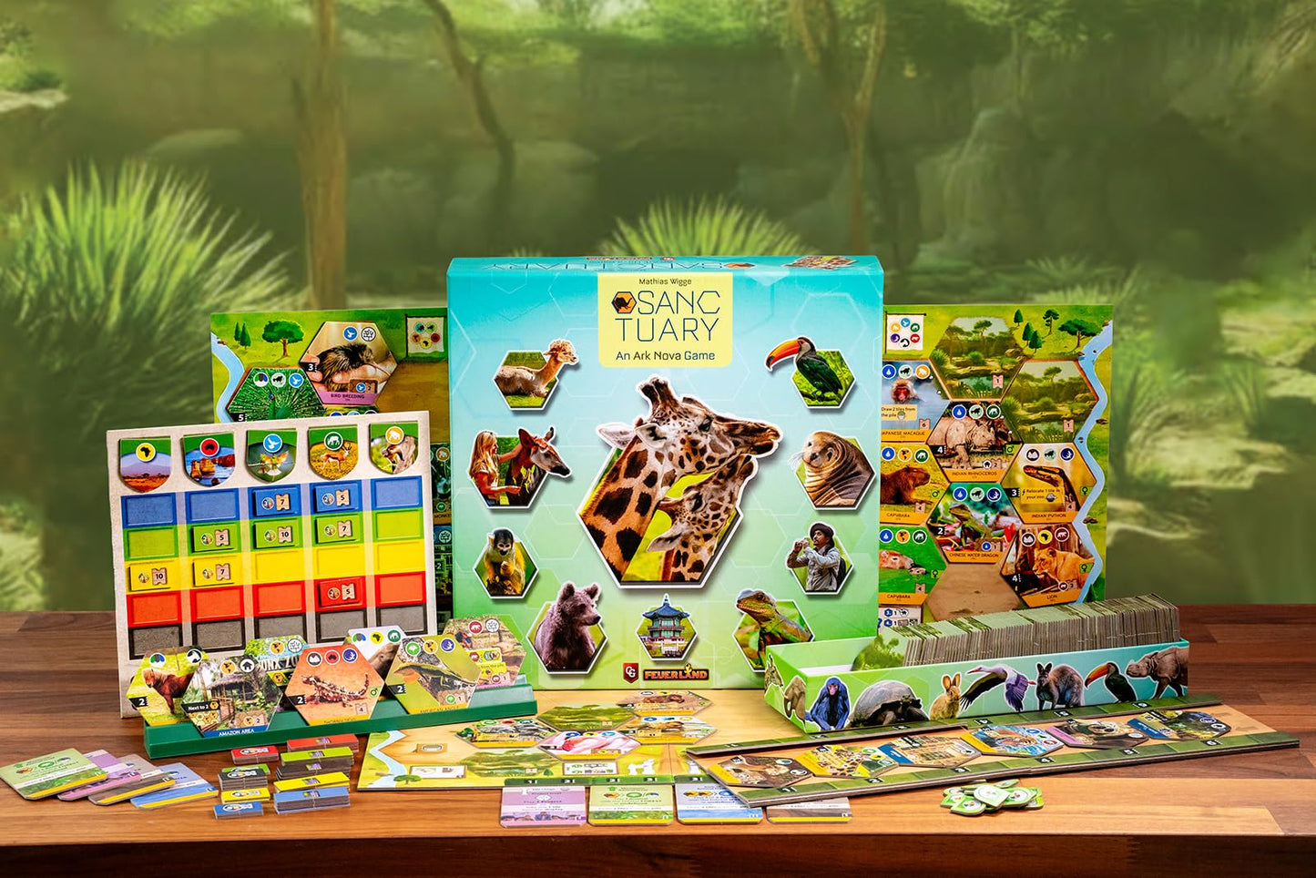 Capstone Games Sanctuary Animal-Themed Strategy Board Game