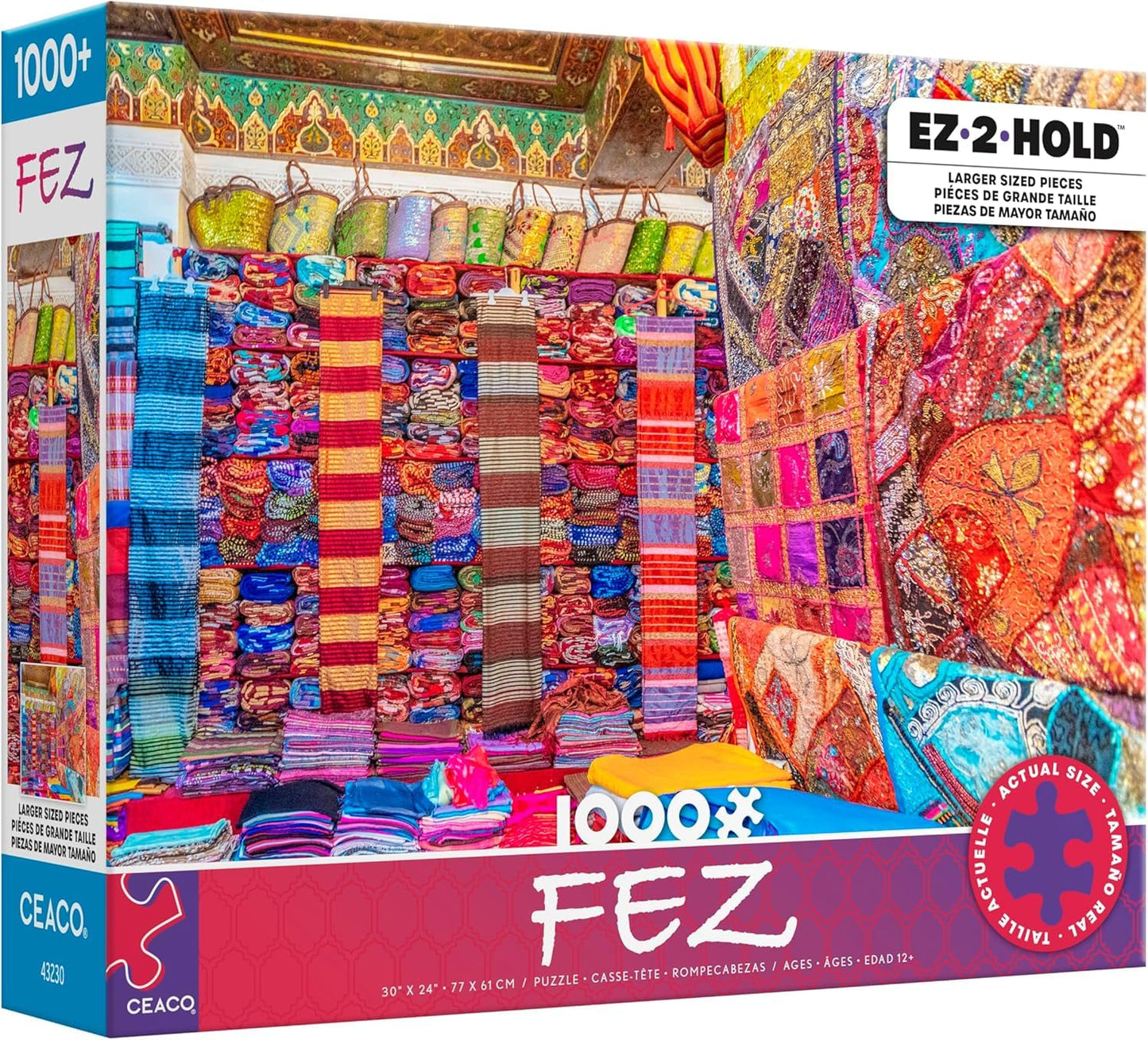 Ceaco - Fez - 1000 Larger Sized Piece Jigsaw Puzzle