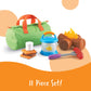 Learning Resources New Sprouts Camp Out! My Very Own Camping Set - 11 Pieces, Ages 18+ Months, Toddler Outdoor Toys, Prentend and Play, Gift