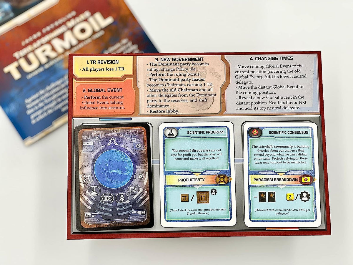Terraforming Mars Turmoil by Stronghold Games, Strategy Board Game