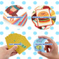 GSE Games & Sports Expert 6-in-1 Kids Card Games Set: Go Fish, Old Maid, Crazy Eights, Memory Match, Slap Jack, War | Poker Size for Toddlers, Boys