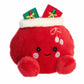 Aurora® Festive Palm Pals™ Velvet Santa Bag™ Stuffed Animal - Fun Collectible Plush for Kids and Adult Collectors - Perfect for Holiday Decorations or