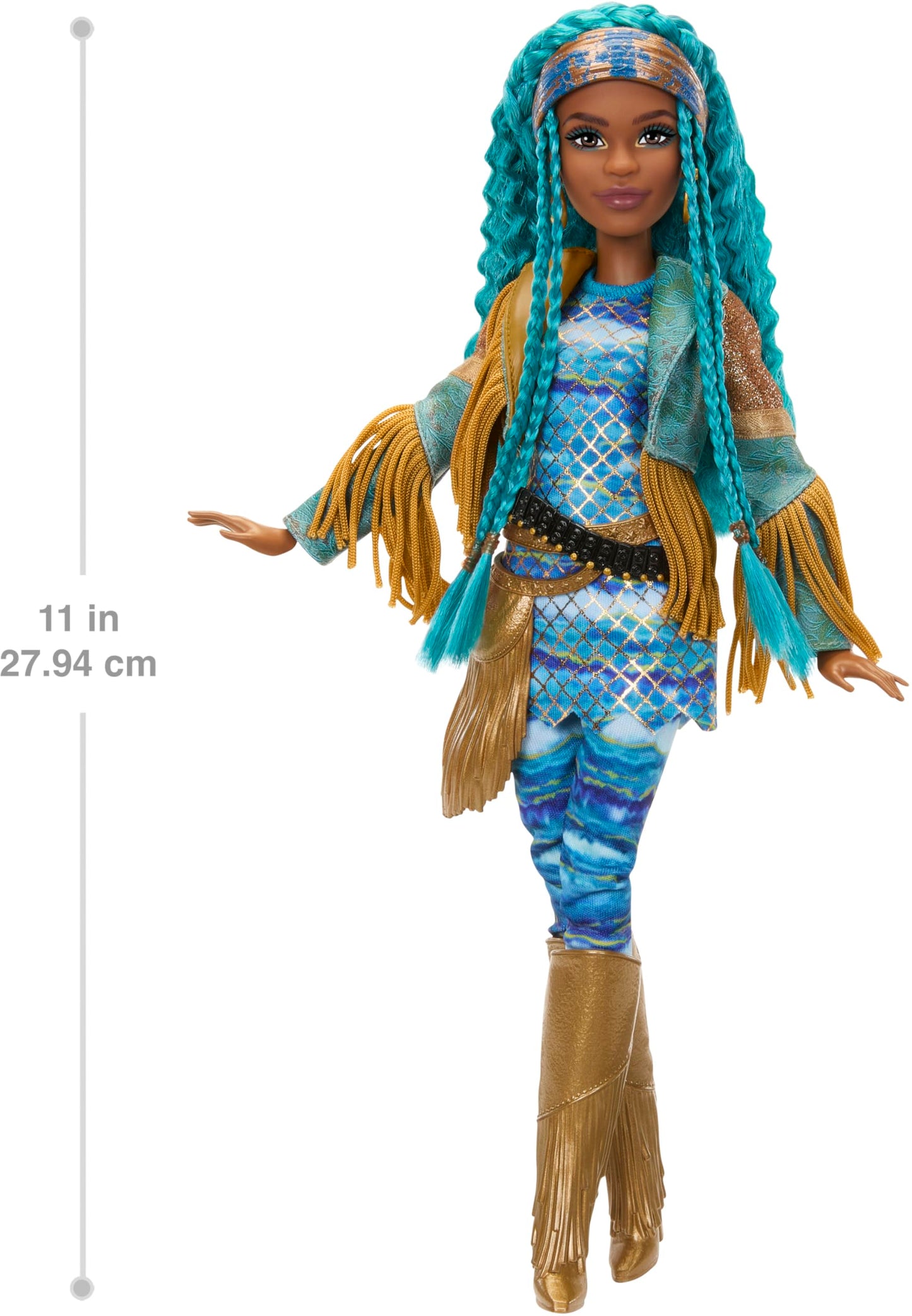 Mattel Disney Descendants: The Rise of Red Fashion Doll & Accessory - Uma, Daughter of Ursula with Movie-Inspired Clothes