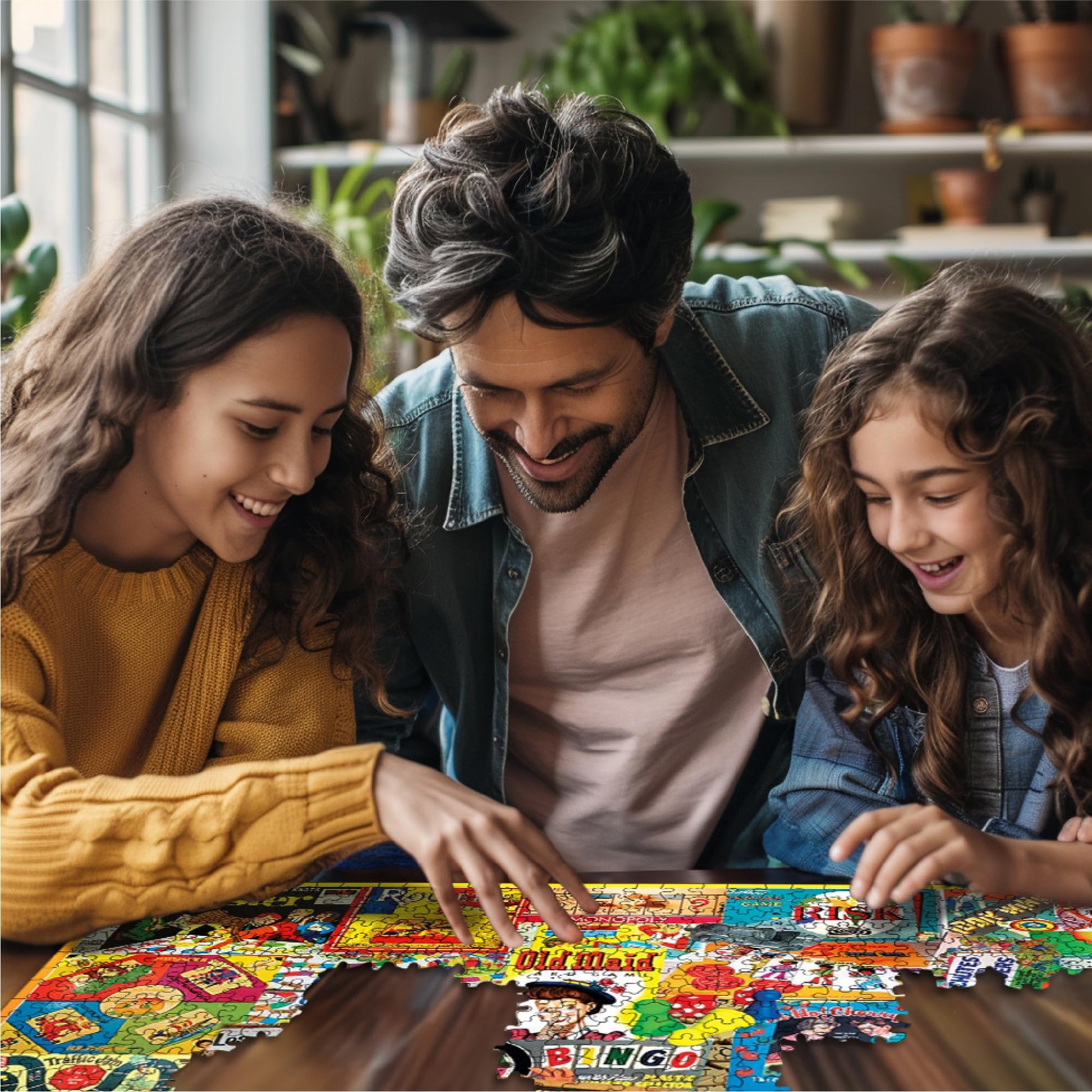 White Mountain 1000 Piece Jigsaw Puzzle, The Games We Played