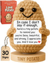 Romantic Gift for Women - Tiny Potato Crochet W/ 30 Cards for Her | Birthday Gift for Wife, Girlfriend, Anniversary Present Idea for Wife from