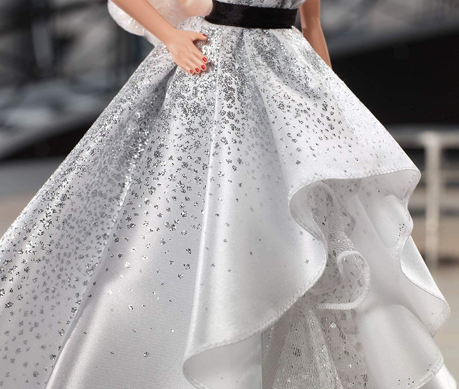 Barbie Collector 60th Anniversary Doll, Blonde, with Diamond-Inspired Gown