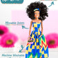 KOOLOREZ: Olivia - Our Queens Black Doll Set - Brown/Black Afro Doll