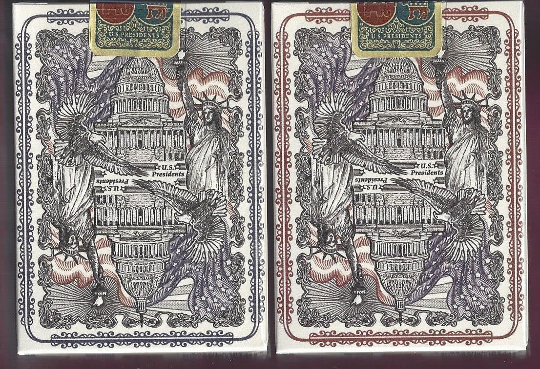 Bicycle US Presidents Playing Cards, Blue