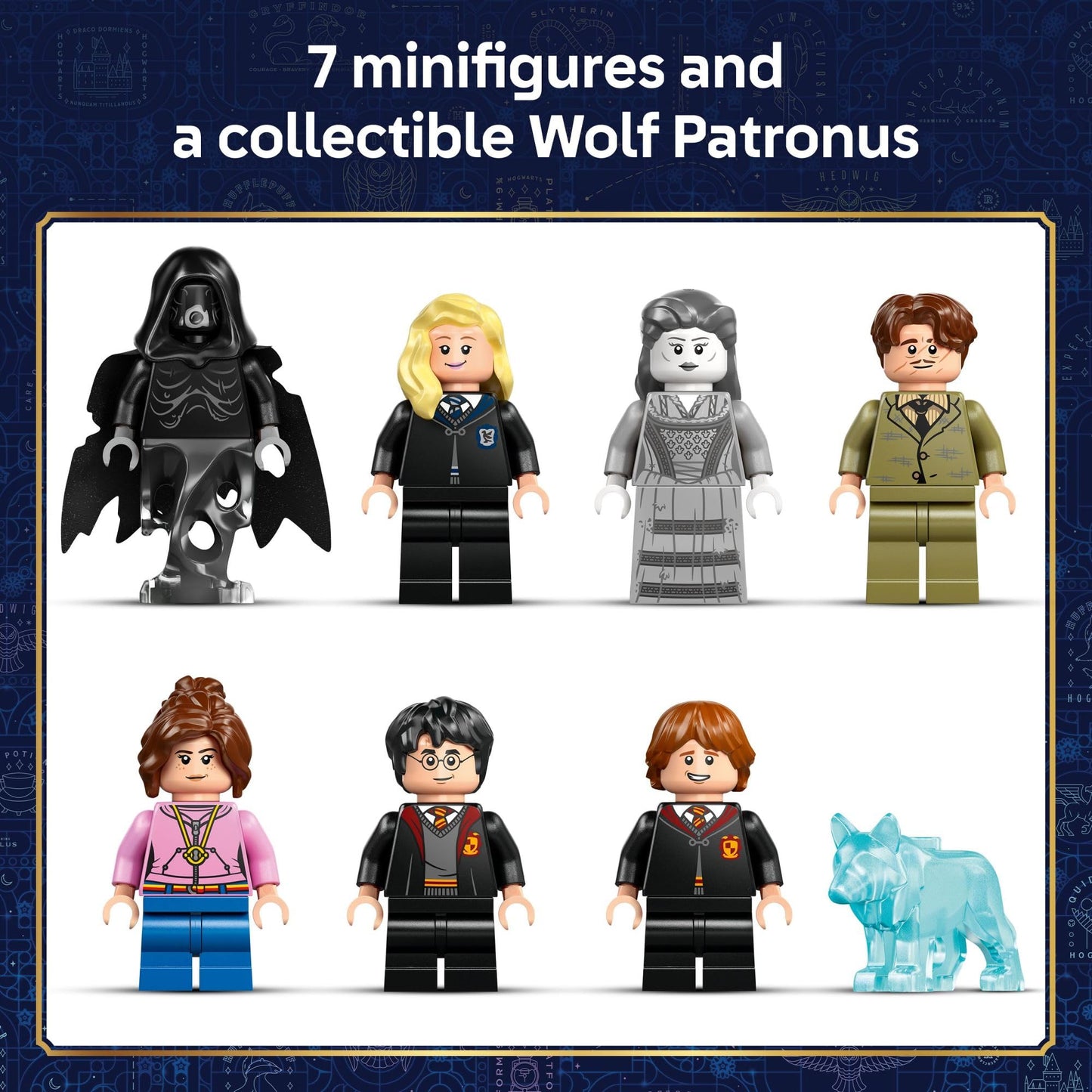 LEGO Harry Potter Hogwarts Castle: Hospital Wing Building Toy for Girls & Boys - Pretend Play Set for Kids, Ages 9+ - W/7 Minifigures & Wolf Patronus