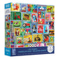 Ceaco - Barbara Behr - Stamps - Toy Stamps - 1000 Piece Jigsaw Puzzle