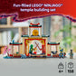 LEGO NINJAGO Ninja Spinjitzu Temple Building Toy Playset - Pretend Play Preschool Ninja Toy for Kids, Boys and Girls, Ages 4+ - with 4 Minifigures