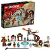 LEGO NINJAGO Ninja Training Center 71764 Building Kit Featuring NINJAGO Zane and Jay, a Snake Figure and a Spinning Toy; Construction Toys for Kids