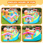 Doctor Dolphin Bounce House for Kids, Indoor Bouncy House, Inflatable Bouncy Castle, Kids Bounce House with Slide, Jump House Outdoor for Backyard