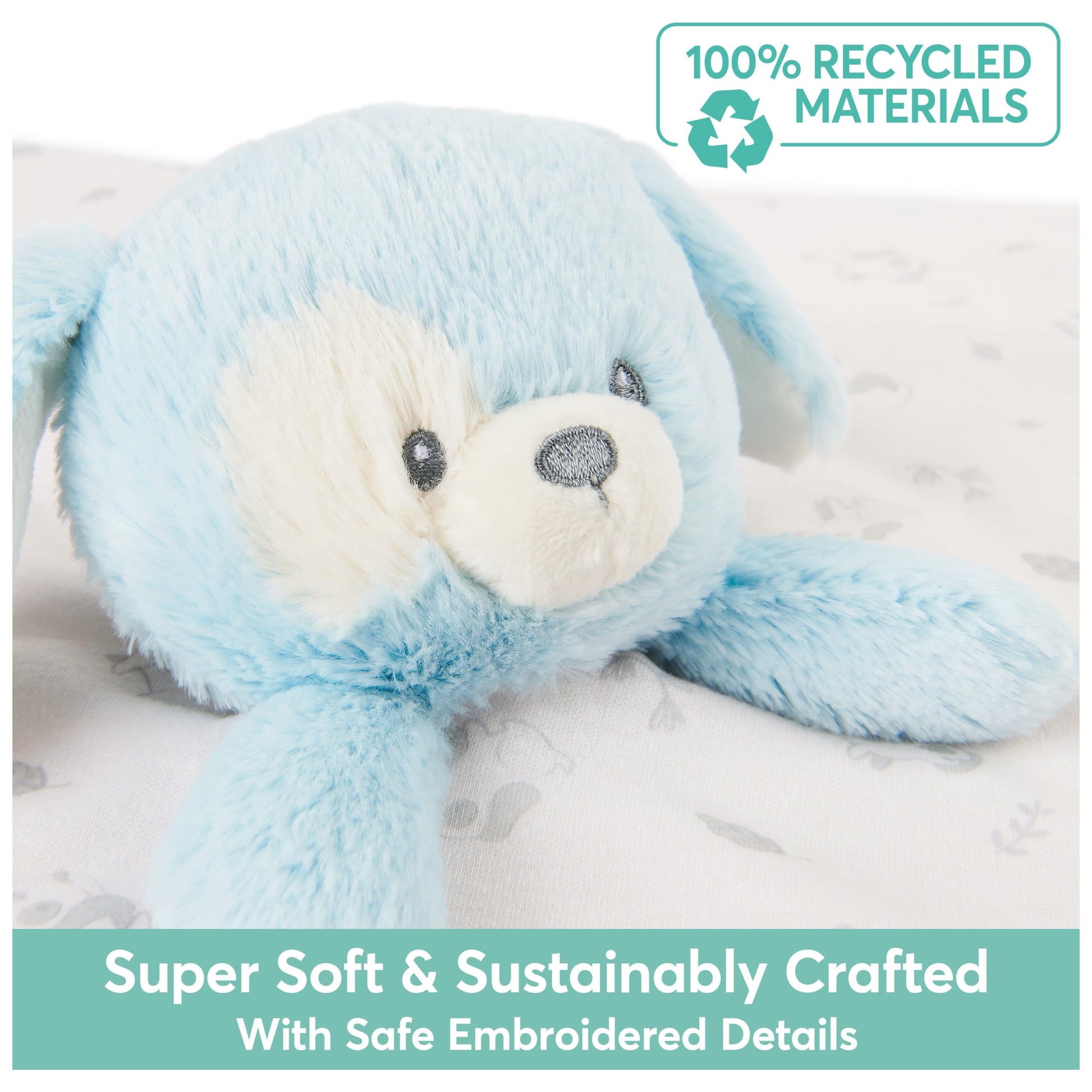 GUND Baby Sustainably Soft Puppy 13-Inch Plush Lovey, Ages 0+