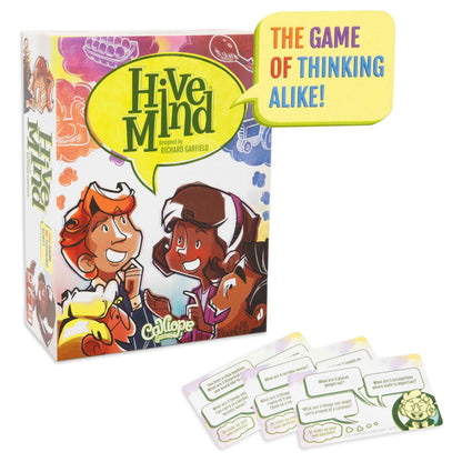Calliope Hive Mind - Think Alike Party Game for Kids, Adults, and Families, 3+ Players, Ages 8 and Up