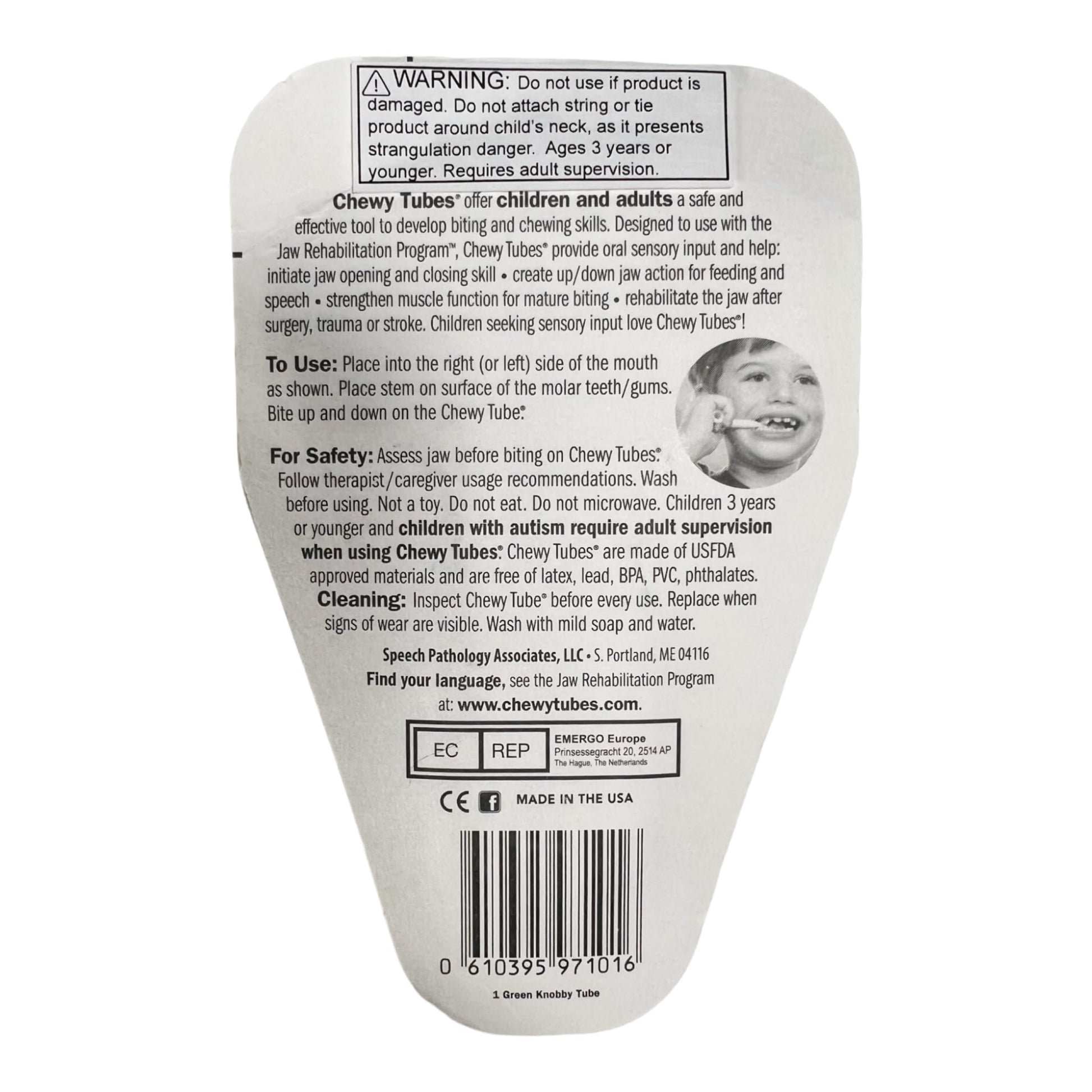 Chewy Tubes Knobby Chewy Tubes - Set of 2