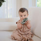 mushie Silicone Baby Links Teether Toy (Dried Thyme)