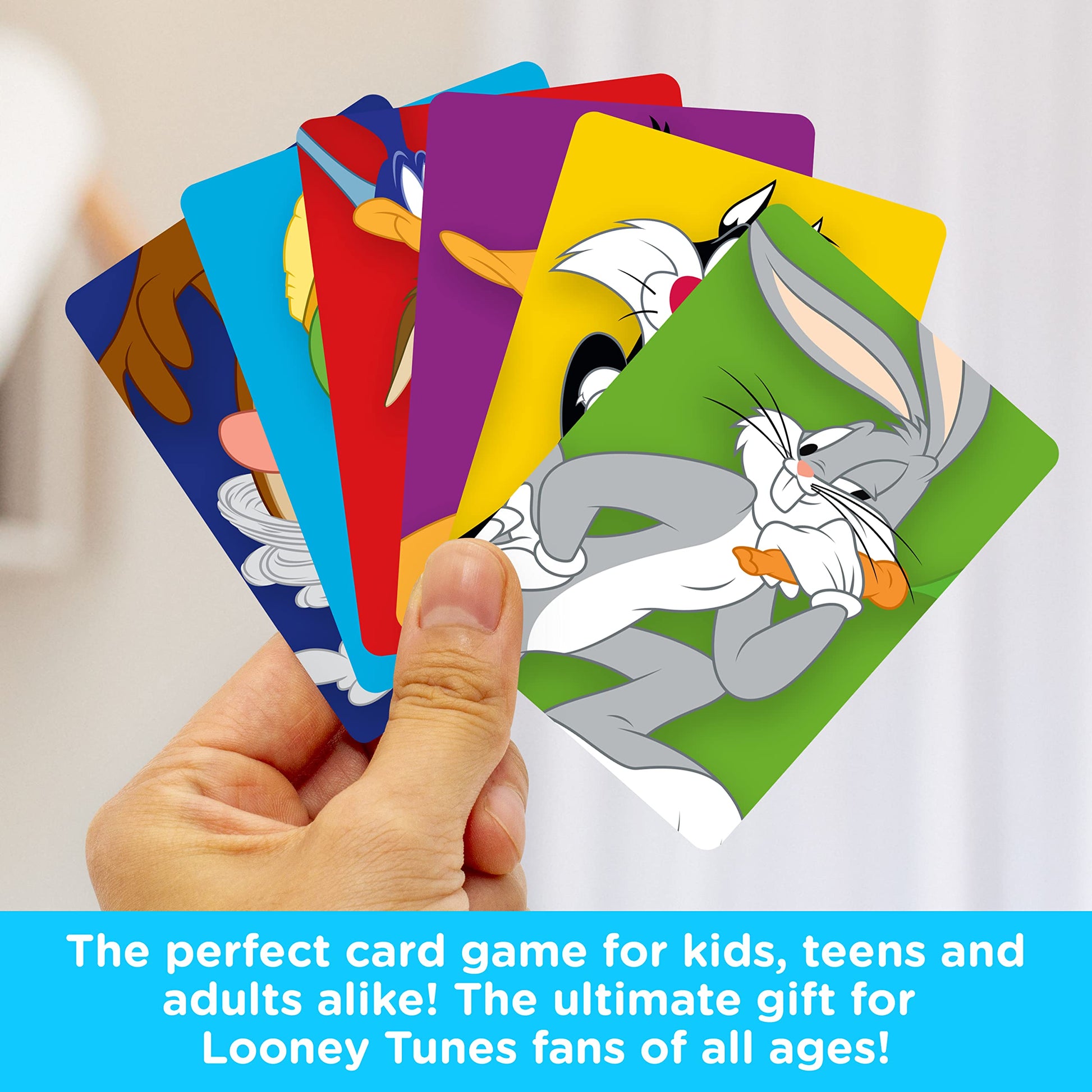 AQUARIUS Looney Tunes Memory Master Card Game - Fun Family Party Game for Kids, Teens & Adults - Entertaining Game Night Gift - Officially Licensed
