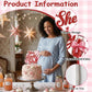 Shes Ready to Pop Cake Topper Red Glitter Soda Baby Shower Cake Decor for Baby Shower Gender Reveal Baby First Birthday Party Decorations