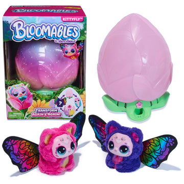 Hatchimals Bloomables Kittyfly Surprise Interactive Toy & Flower, Ages 4+
