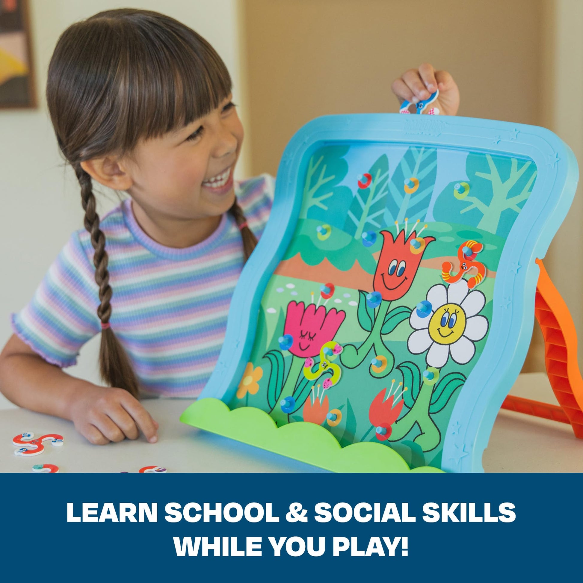 Educational Insights Tumbleblobs - Toddler Board Games for 3 Year Olds, Strategy Board Games for Kids, Color-Matching and Counting Preschool Game