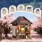 DIY Miniature House Kit, Dollhouse Diorama with LED Lights (Mellow Pub)