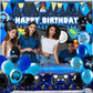 15 PCS Complete Video Game Party Decoration Set 1 Backdrop 1 Tablecloth 13 Latex Balloons and More Perfect for Gamer Party Supplies Boys and Girls