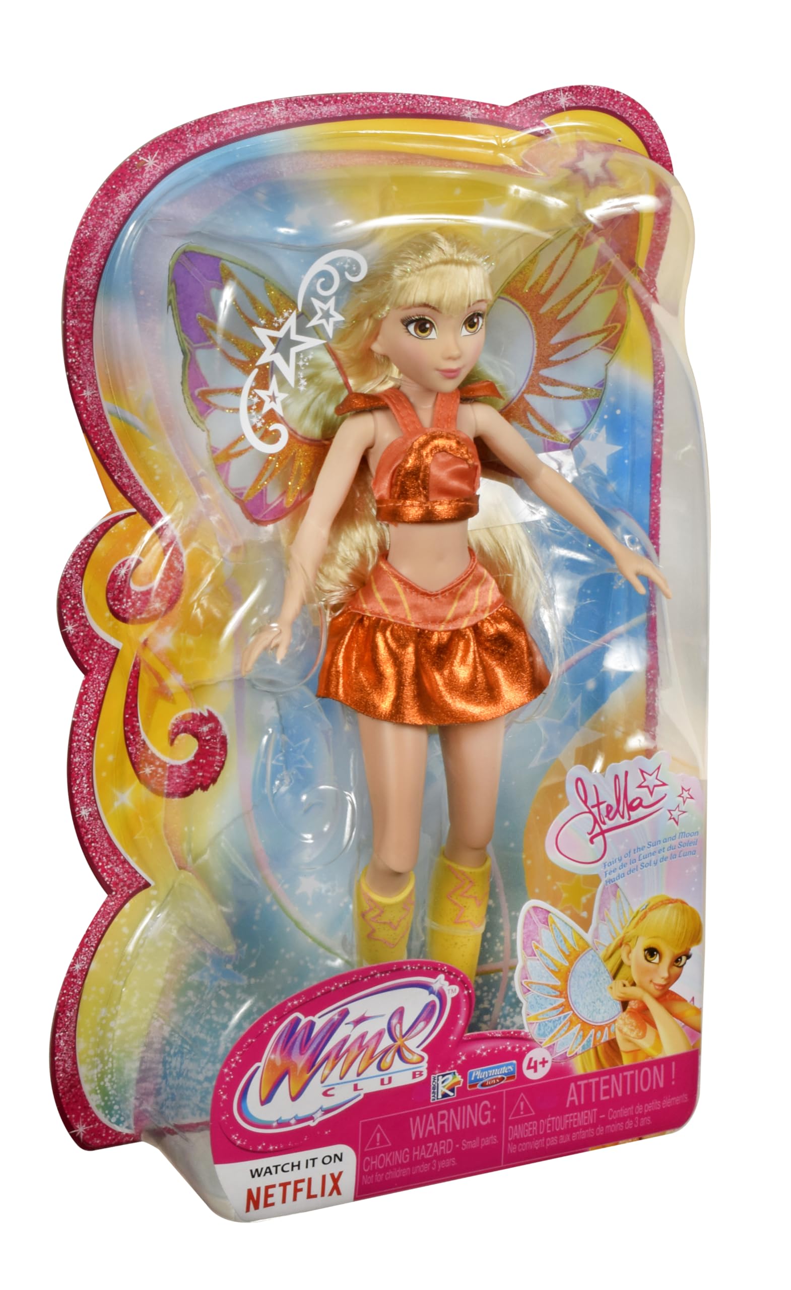 Winx Club Stella Fairy Doll by Playmates Toys