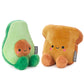 Hallmark Better Together Magnetic Plush (Avocado and Toast) 5" Stuffed Toys, Easter Gifts for Kids