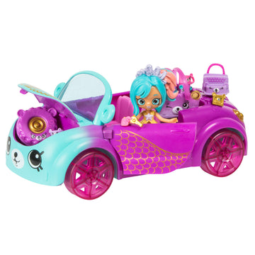 Shopkins Happy Places Mermaid Convertible, Multicolor (B07DYLC3H4)