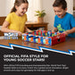 FIFA Foosball Table for Kids - Tabletop Soccer Game with Rod Handles, Ball & Players - Wooden Mini Game Table - FIFA Licensed - Kids 4+