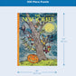 New York Puzzle Company - New Yorker Moonlit Mischief - 500 Piece Jigsaw Puzzle for Adults by William Steig