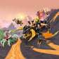 LEGO NINJAGO Cole’s Earth Dragon EVO 71782, Upgradable Action Toy Figure for Boys and Girls with Battle Scorpion Creature and 2 Minifigures, 2023