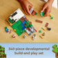 Lego 21181 Minecraft The Ranch Rabbit, Building Set, Toy for Children from 8 Years with Figures Trainer, Zombie, Animals